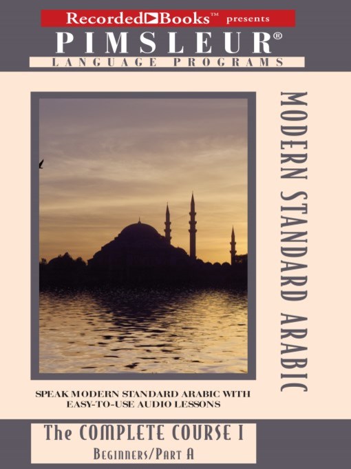 Title details for Arabic (Modern Standard) IA by Pimsleur Language Program - Available
